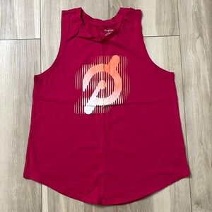 Peloton Pink Studio Scoop Tank